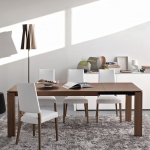 Connubia Calligaris Sigma Wood Extendable Table
